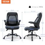 VEVOR Ergonomic High Back Office Chair with Lumbar Support