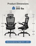 HUANUO Ergonomic High Back Office Chair