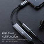 2-in-1 USB-C to 3.5mm Headphone Adapter