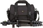 Amazon Basics Large Black DSLR Camera Bag