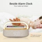 FREEFISH Bluetooth Speaker with Wireless Charger & Light