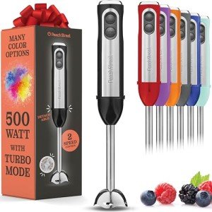 500 Watt Immersion Blender with Turbo Mode