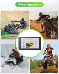 5-Inch Waterproof Motorcycle GPS Navigation with Bluetooth