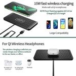 15W Fast Wireless Car Charger for iPhone & Android
