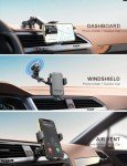 JOYMASS 15W Wireless Car Charger and Phone Holder