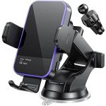 RGB Wireless Car Charger with Auto Clamping Holder