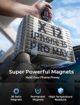 LISEN MagSafe Car Charger with 20 Strong Magnets