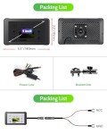 5-Inch Waterproof Motorcycle GPS Navigation with Bluetooth