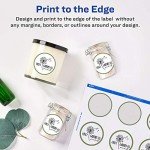 Avery 2" Printable Round Labels, Matte White, 300 Pack