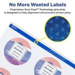 Avery 2" Printable Round Labels, Matte White, 300 Pack