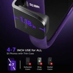 RGB Wireless Car Charger with Auto Clamping Holder