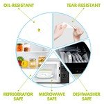 1000 Removable Freezer Labels for Food Storage