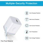 USB Wall Charger Adapter for Phones - 3 Pack