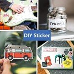 8.5" x 11" Full Sheet Label Sticker Paper