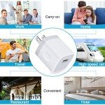 USB Wall Charger Adapter for Phones - 3 Pack