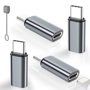 4-Pack Lightning to USB-C Adapters for Devices