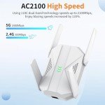 AC2100 WiFi Extender with Gigabit Ethernet Port