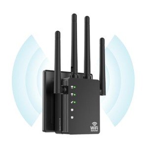 GEYILO WiFi Extender Signal Booster with Ethernet Port