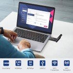 Maxuni AC1300 Dual Band USB WiFi Adapter