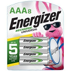 Energizer Rechargeable AAA Batteries - 8 Pack