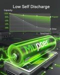 Mupoer 16 Pack Rechargeable AAA Ni-MH Batteries