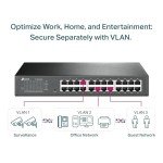 TP-Link 24-Port Gigabit Smart Switch, Metal Design