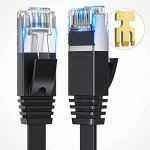 Ximeges Cat 6 6FT Flat Ethernet Cable 2-Pack