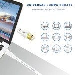 25 FT Cat8 Ethernet Cable - 40Gbps High Speed