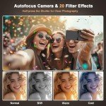 48MP 4K Vlogging Camera with 16X Zoom
