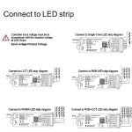 TUNICHX 5-in-1 WiFi PWM LED Controller