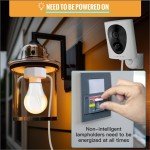 Light Socket Adapter with USB Port (2-Pack)