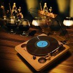 Popsky Bluetooth 3-Speed Vinyl Record Player