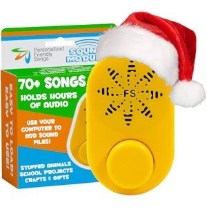 Voice Recorder for Stuffed Animals - 70+ Songs