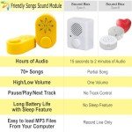 Voice Recorder for Stuffed Animals - 70+ Songs