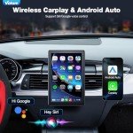 Volam 7'' HD Wireless Carplay Screen & Mount