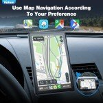 Volam 7'' HD Wireless Carplay Screen & Mount
