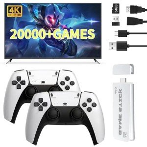 Wireless Retro Game Console with 20000+ Classics