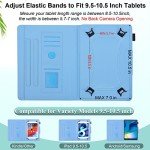 Universal Folio Case for 9.5-10.5 inch Tablets