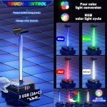 RGB Headphone Stand with USB Charging and Outlets
