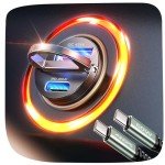 AINOPE 90W Fast Dual Port USB C Car Charger