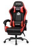 N-GEN Ergonomic Gaming Chair with Footrest - Red