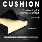 N-GEN Ergonomic Gaming Chair with Footrest - Red