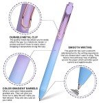 Drawdart 12 Pcs Gel Pens - Smooth, No Bleed