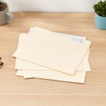 Amazon Basics 1/3-Cut Tab File Folders, 100-Pack