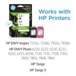 HP 64 Ink Cartridges 2-Pack - Tri-color & Black