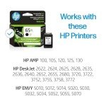 HP 65XL Black Ink Cartridge for DeskJet & Envy