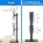 Vertical Dual Monitor Stand for 32-Inch Screens
