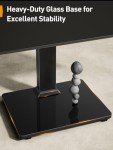 Dual Monitor Stand with 360° Rotation and Tilt