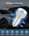WODENTA 67W 3-Port Fast USB C Car Charger