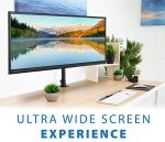 Heavy-Duty UltraWide Monitor and TV Desk Mount